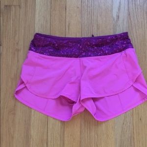 Lululemon speed shorts 2.5 size 4